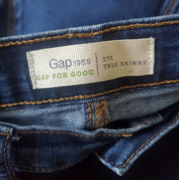 Gap Stretch Skinny Jean Sizes 27 R - Picture 2 of 3